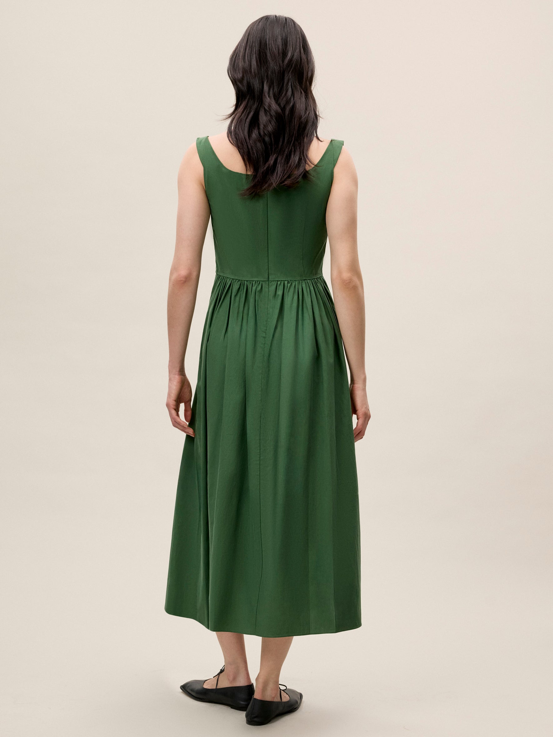 Sleeveless Midi Dress