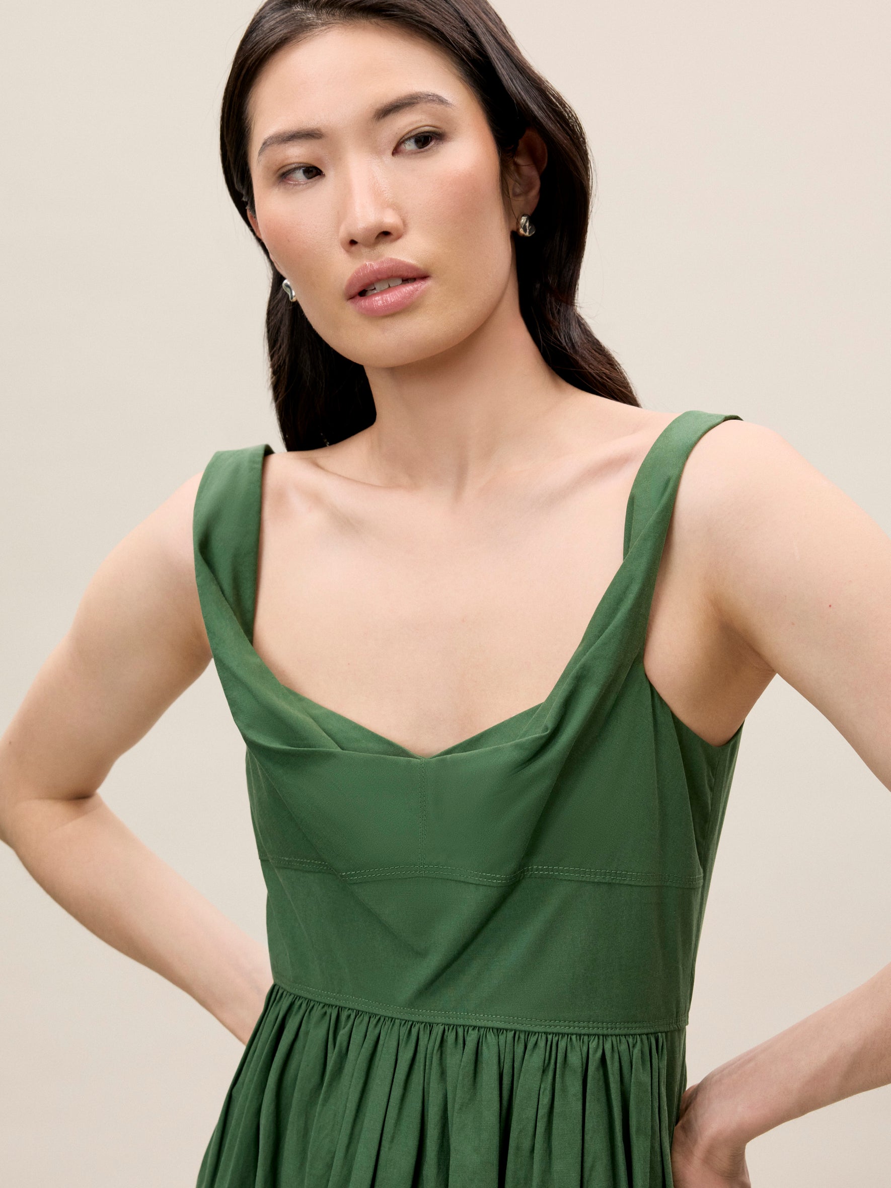Sleeveless Midi Dress