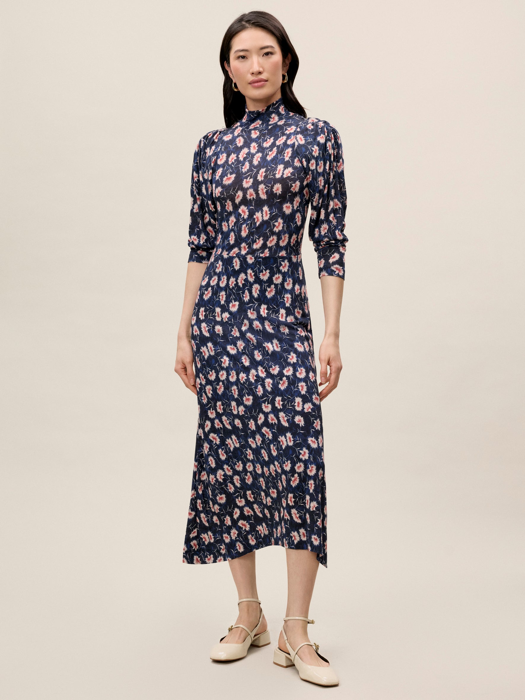 Long Sleeve Turtleneck Dress