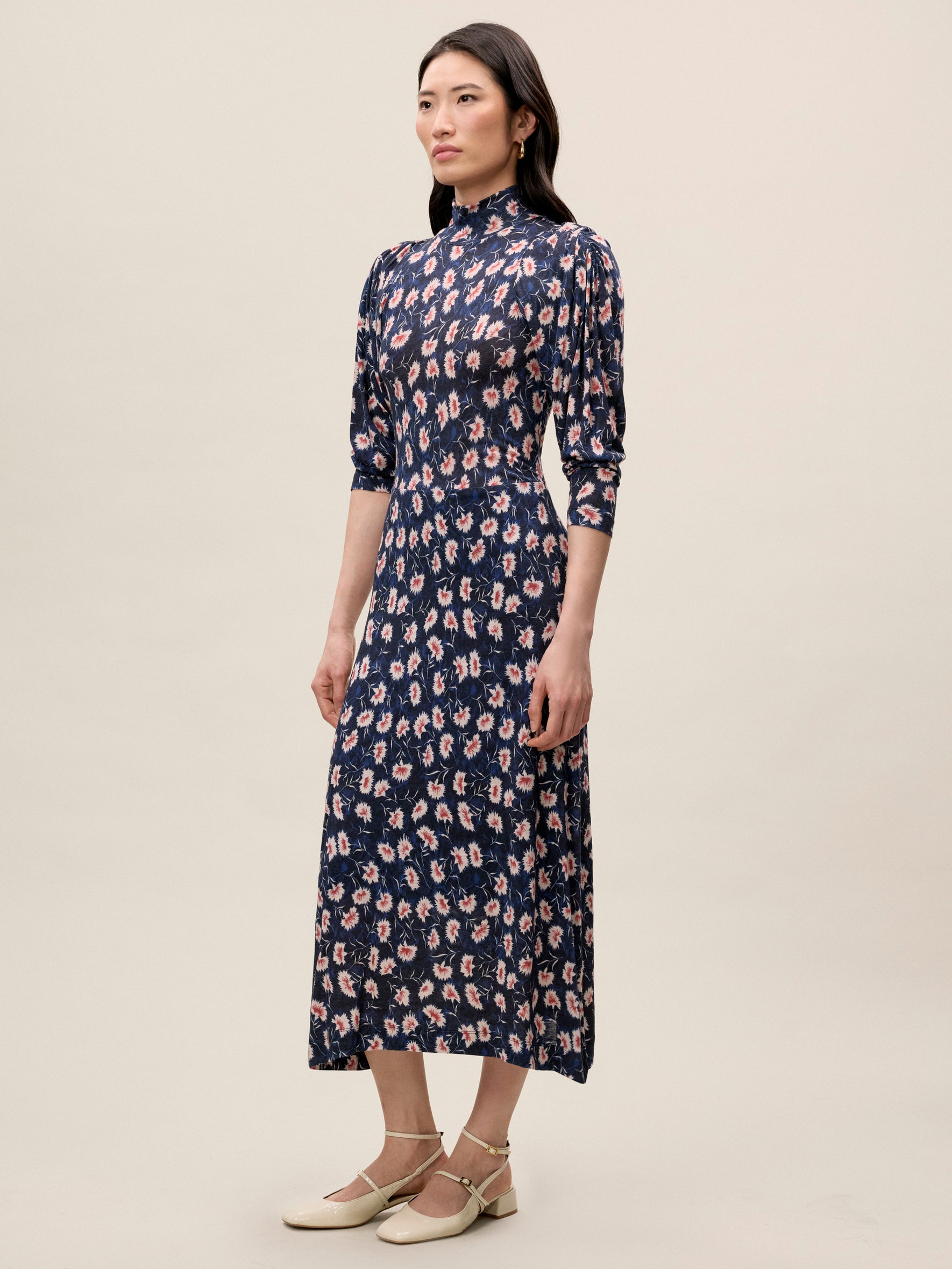 Long Sleeve Turtleneck Dress