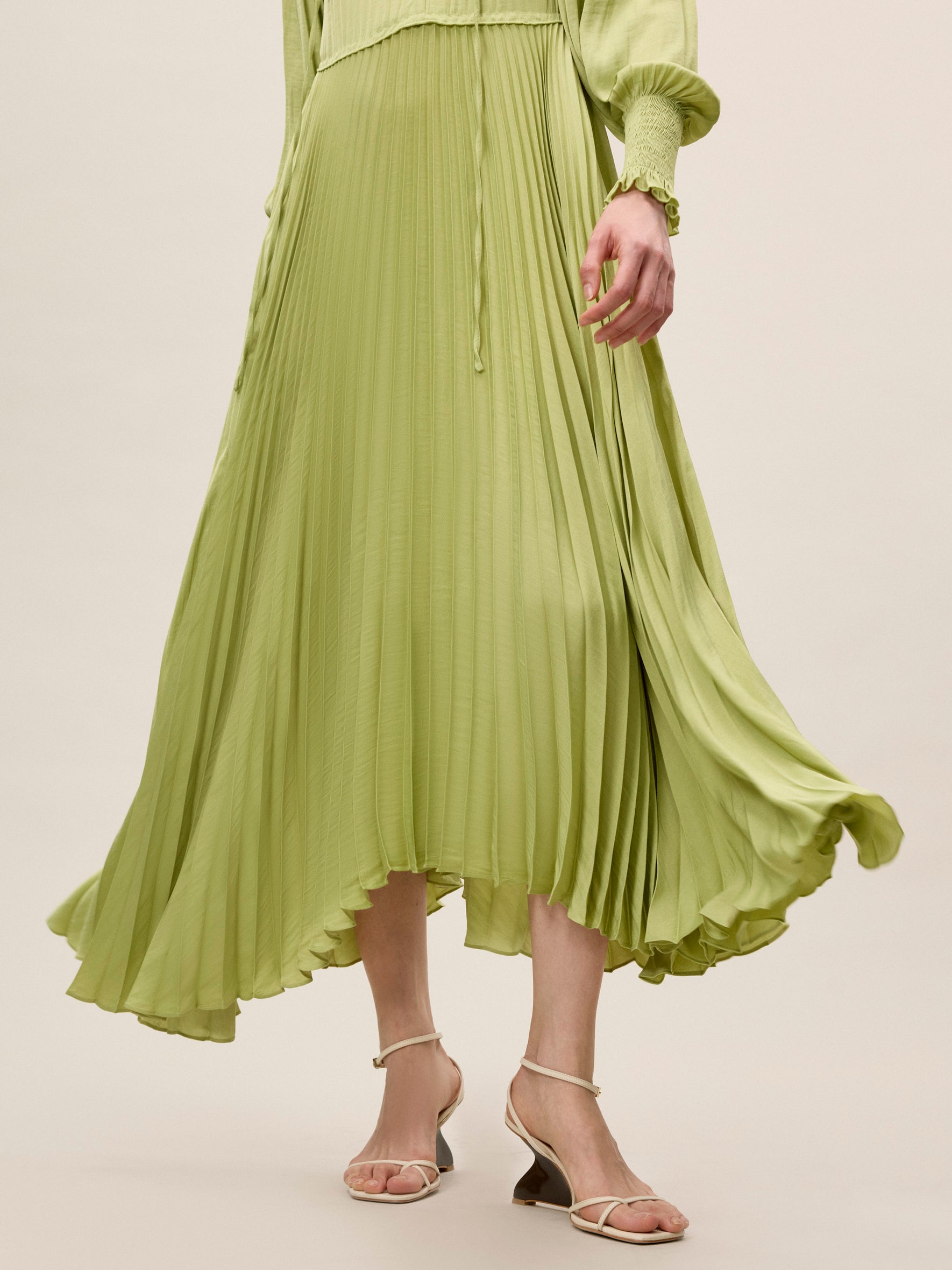 Pleated Dress