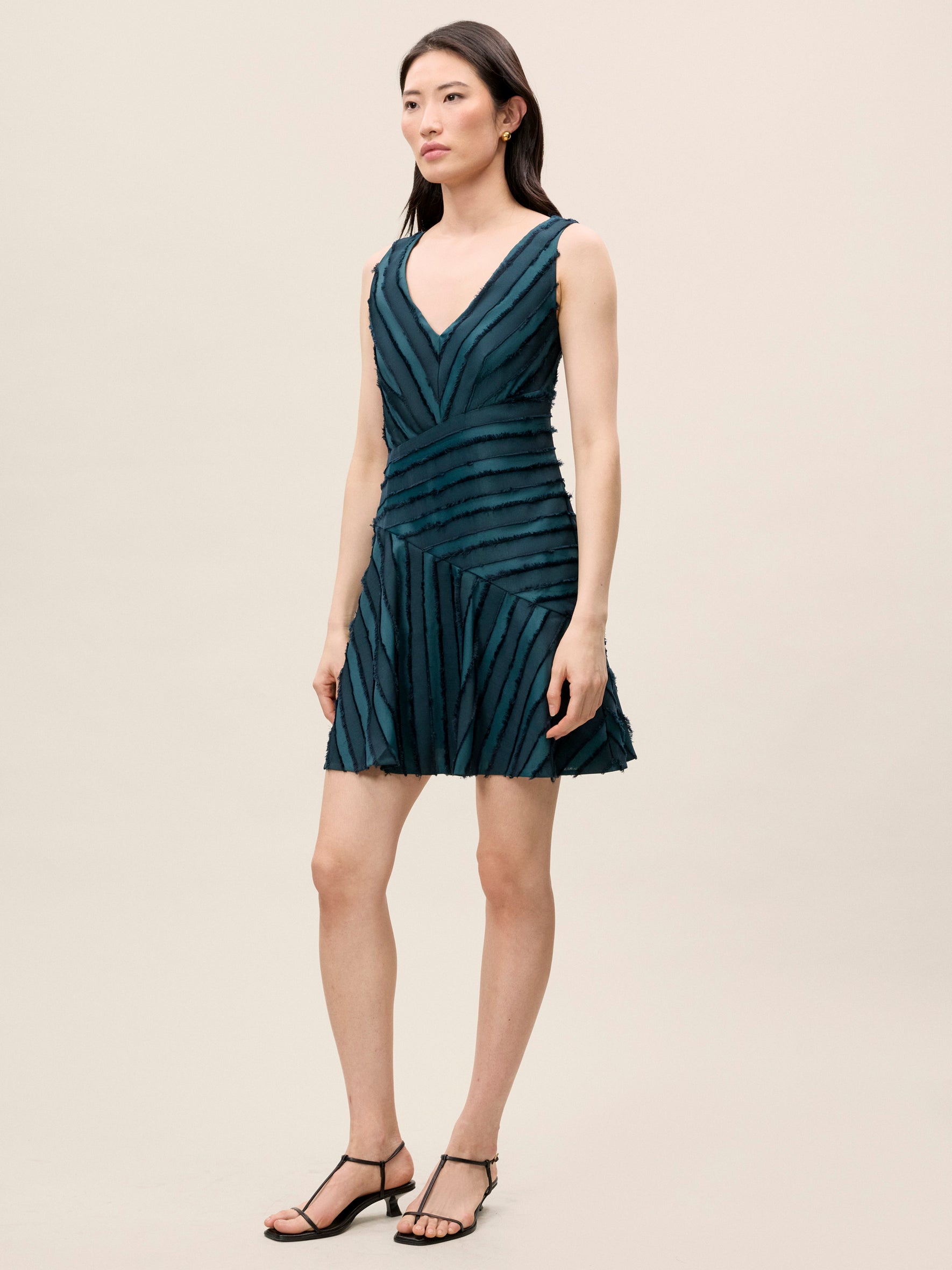 Eyelash Mini Dress