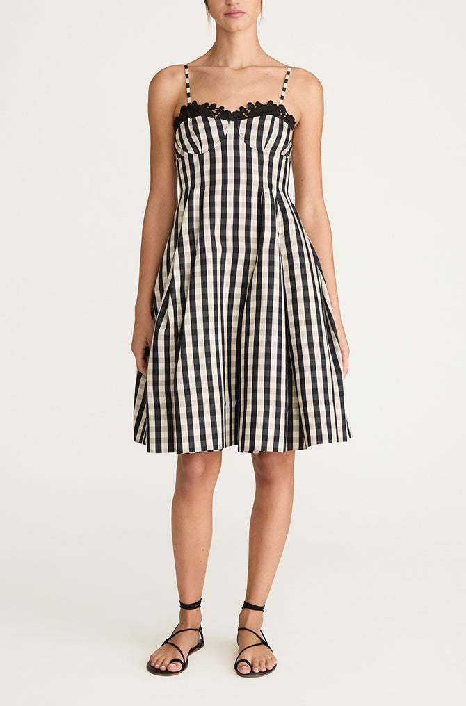 Robe En Lin Crème Rebecca Taylor - Taille 4 - Longueur Genou - Occasion Très Bon état