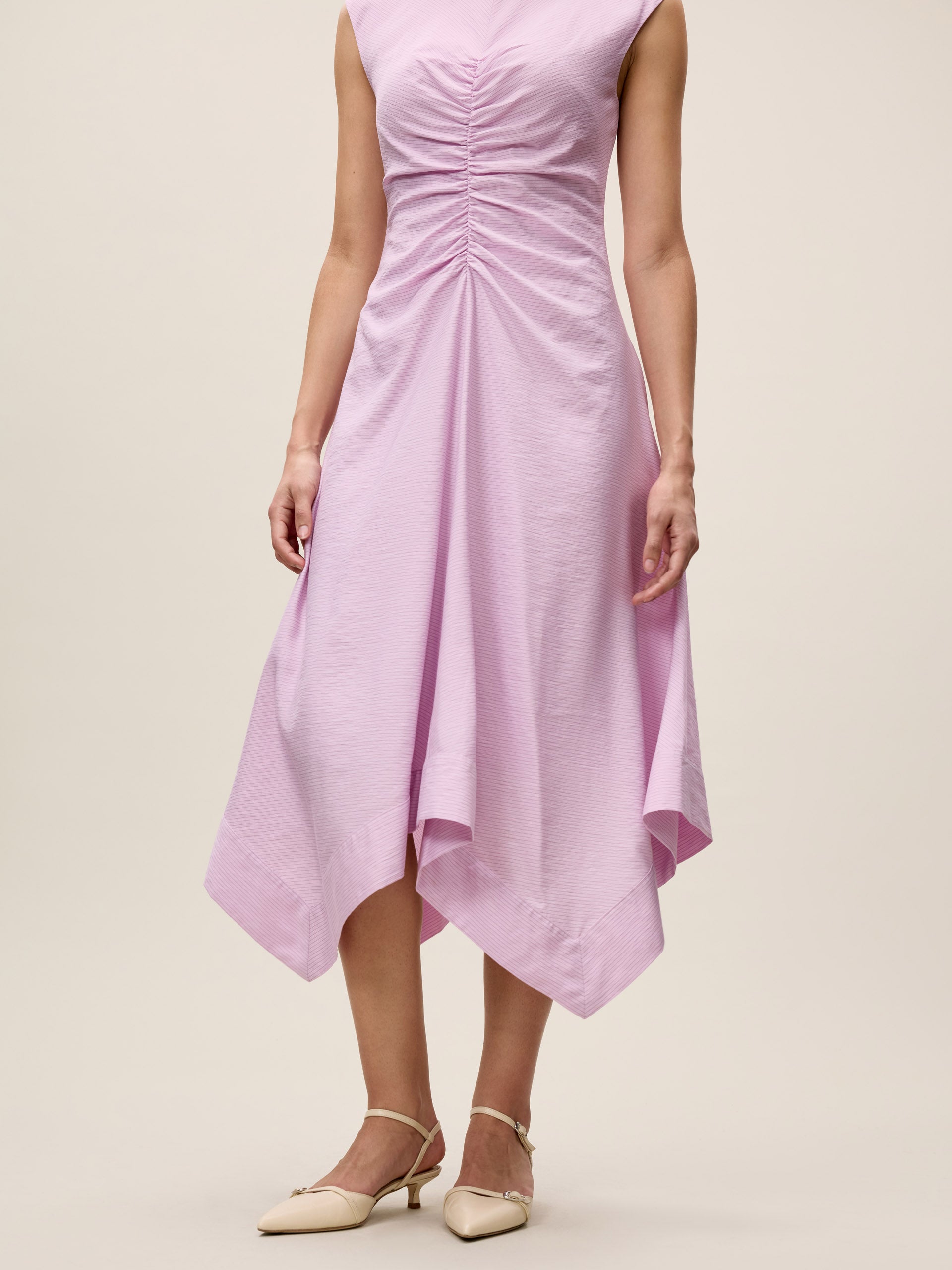  Allegra Stripe Dress in Wisteria by Rebecca Taylor