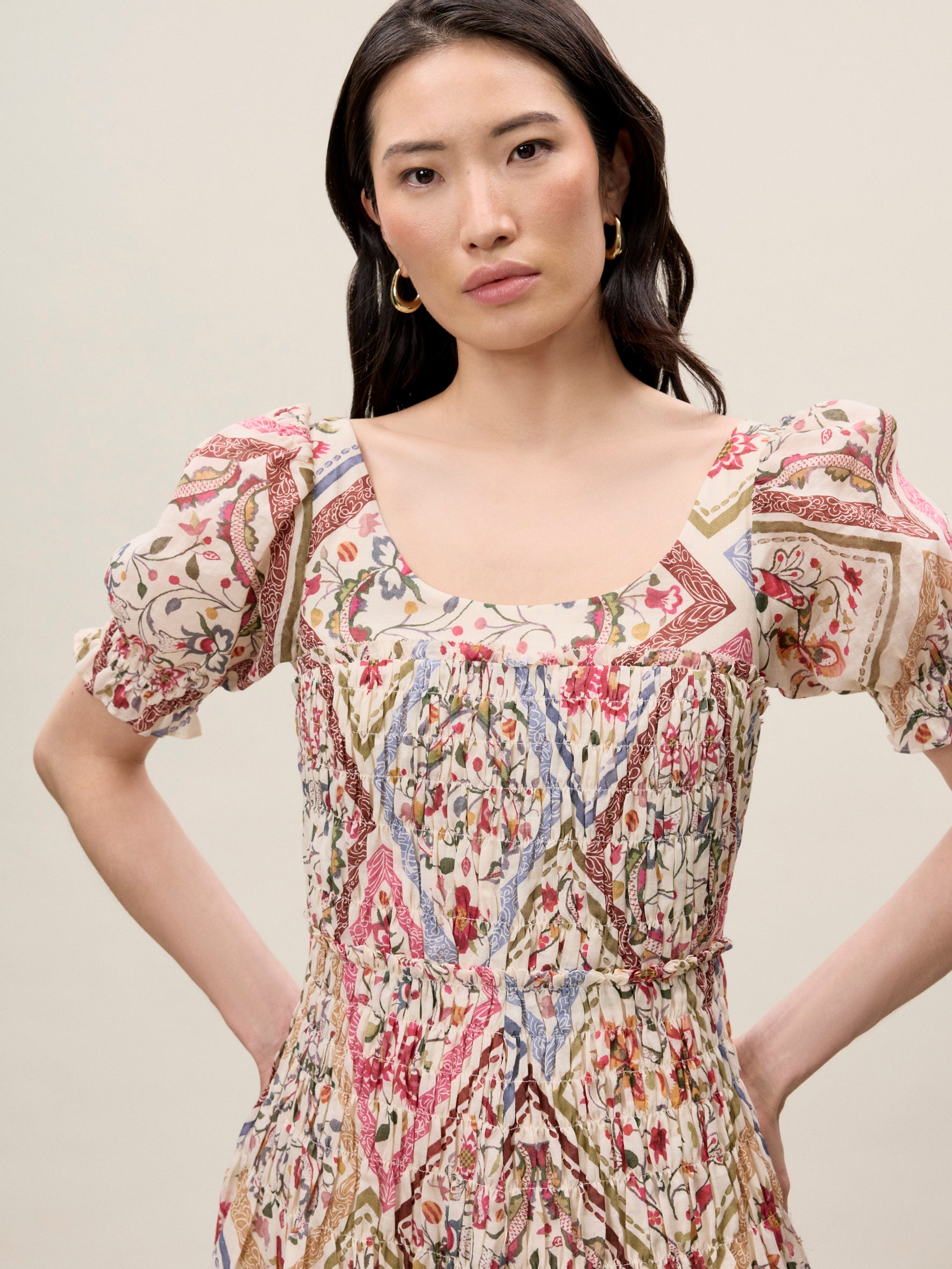 Anya Ramie Dress