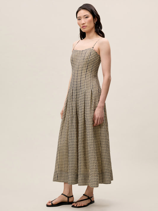 Aster Gingham Dress