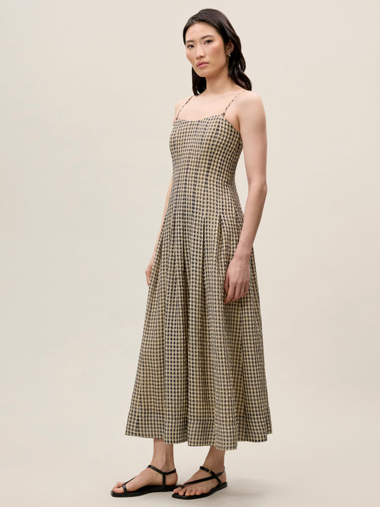 Aster Gingham Dress