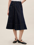 Gabrielle Denim Skirt