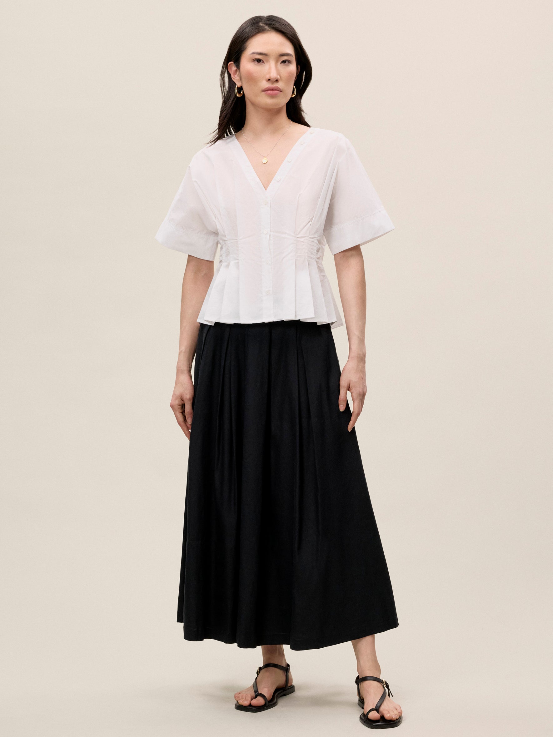 Priya Poplin Top