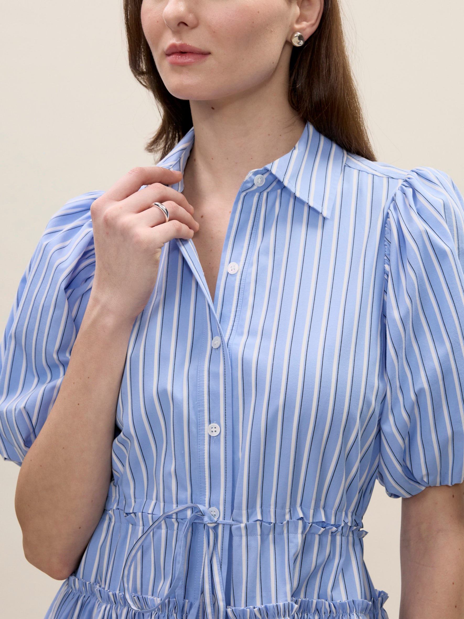 Priya Poplin Shirt Dress