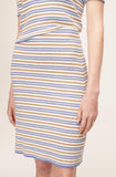 Stripe Mini Bouclé Skirt