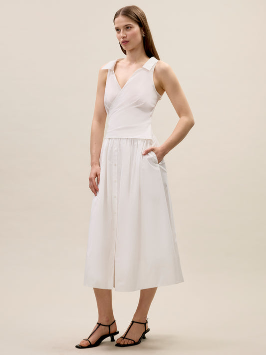 Isla Poplin Dress