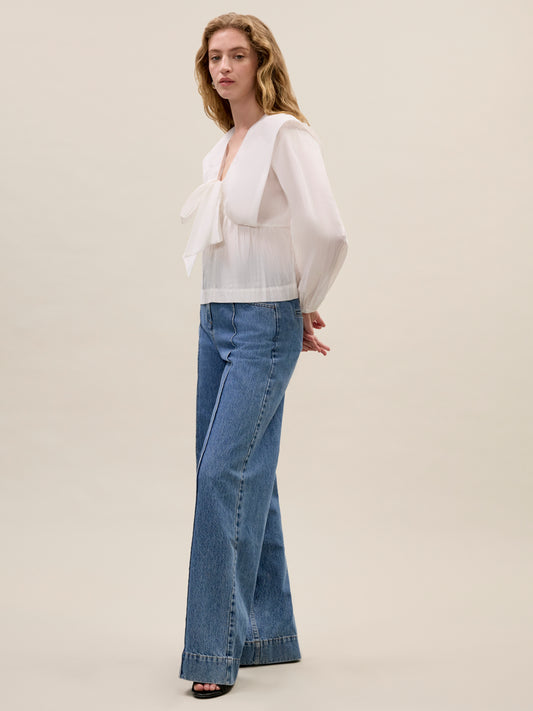 Marietta Cape Blouse