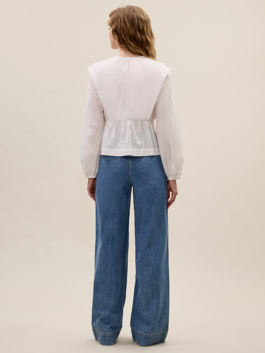Marietta Cape Blouse