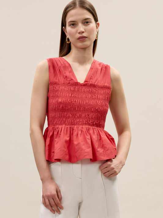 Merrick Silk Cotton Top