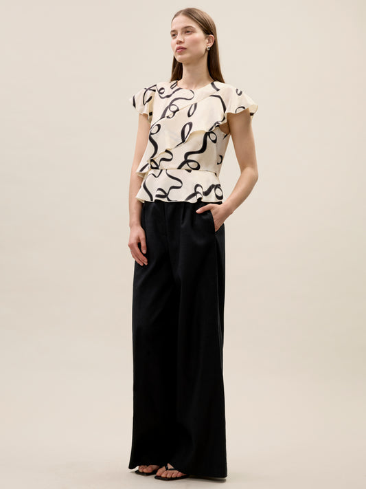 Hollis Satin Top