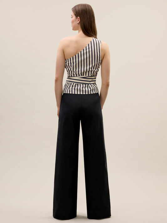 Isla Stripe Poplin Top