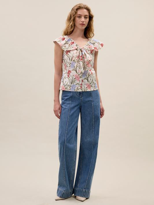 Acosanti Floral Top