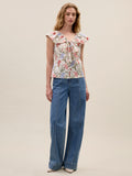 Acosanti Floral Top