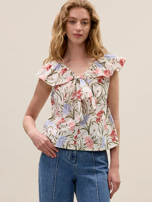 Acosanti Floral Top