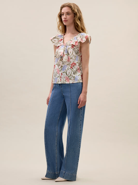 Acosanti Floral Top