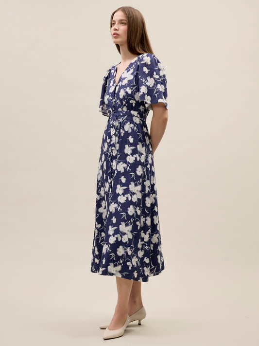 Bea Linen Maxi Dress
