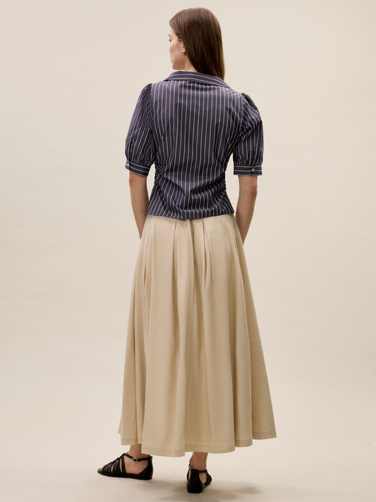 Isla Stripe Poplin Shirt