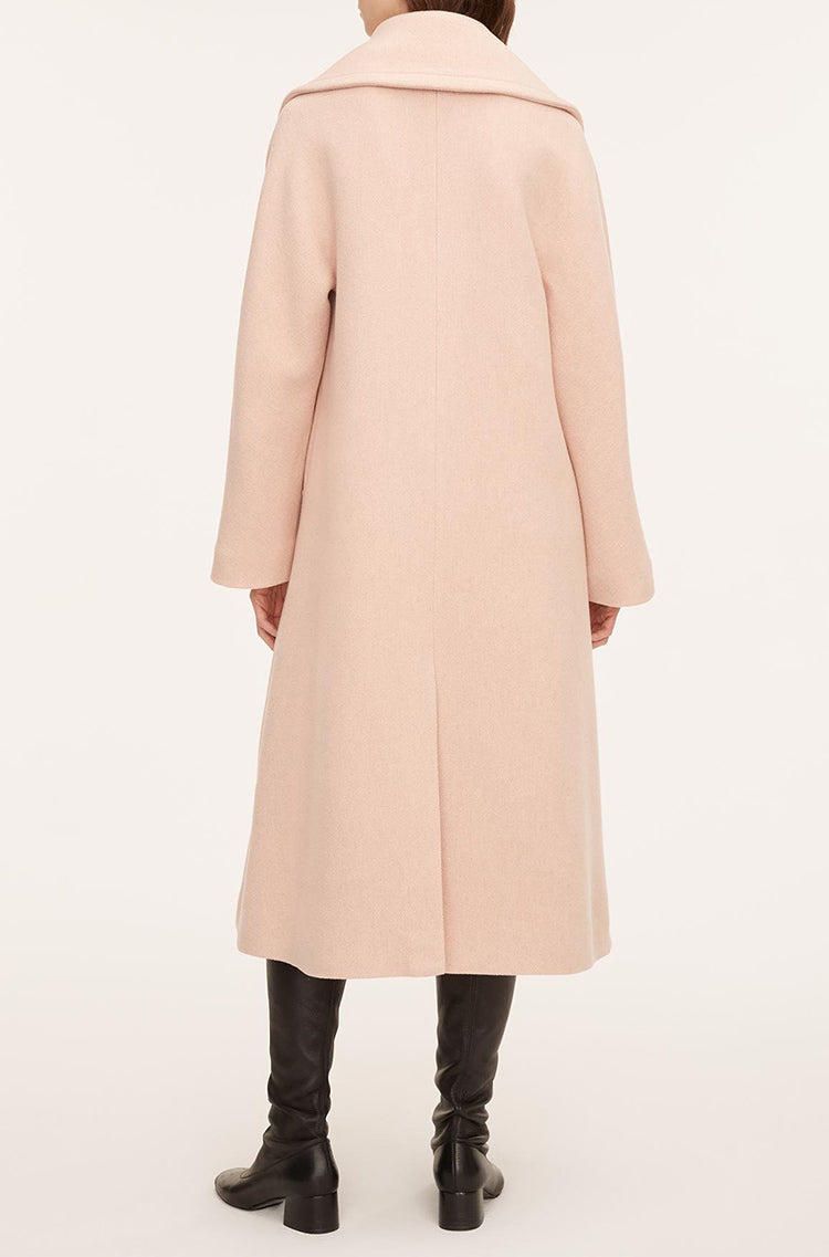 Wool Melton Trench Coat | Rebecca Taylor