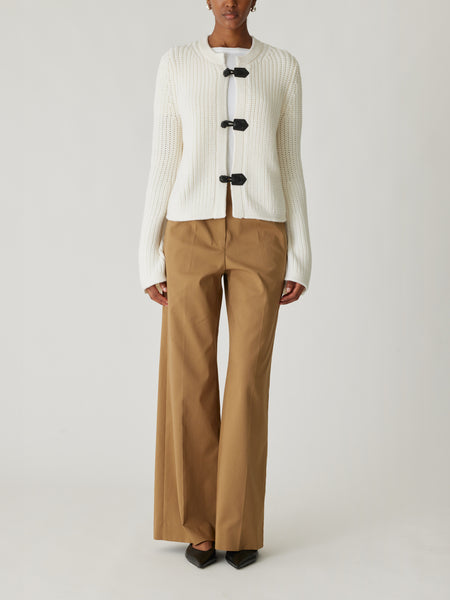カーディガン Toggle button knit cardigan レディース toggle button cardigan TOPS Reurie'（レウリィ）
