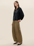 Stretch Linen Top