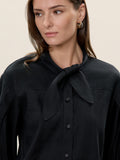 Stretch Linen Top