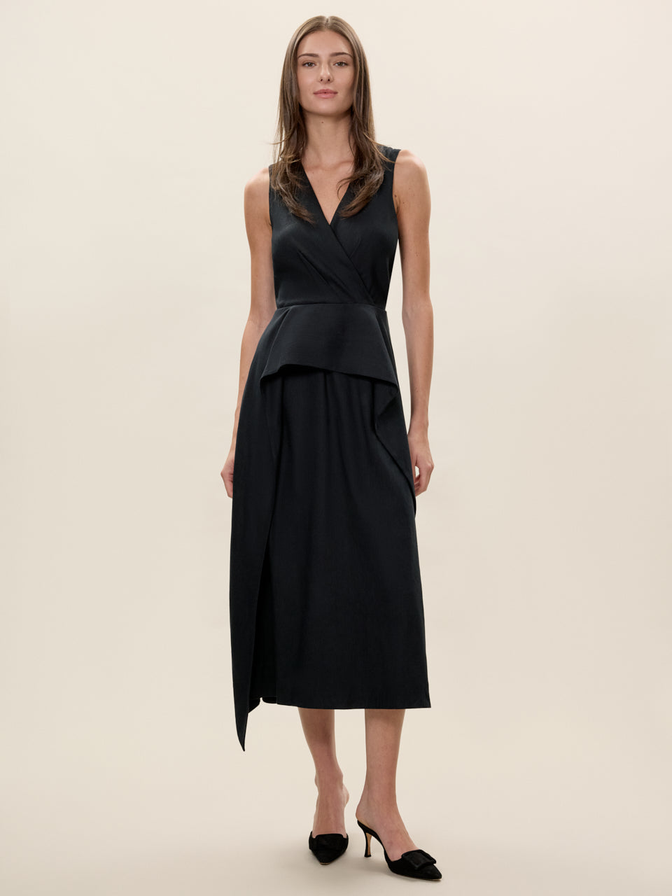 Stretch Linen Dress