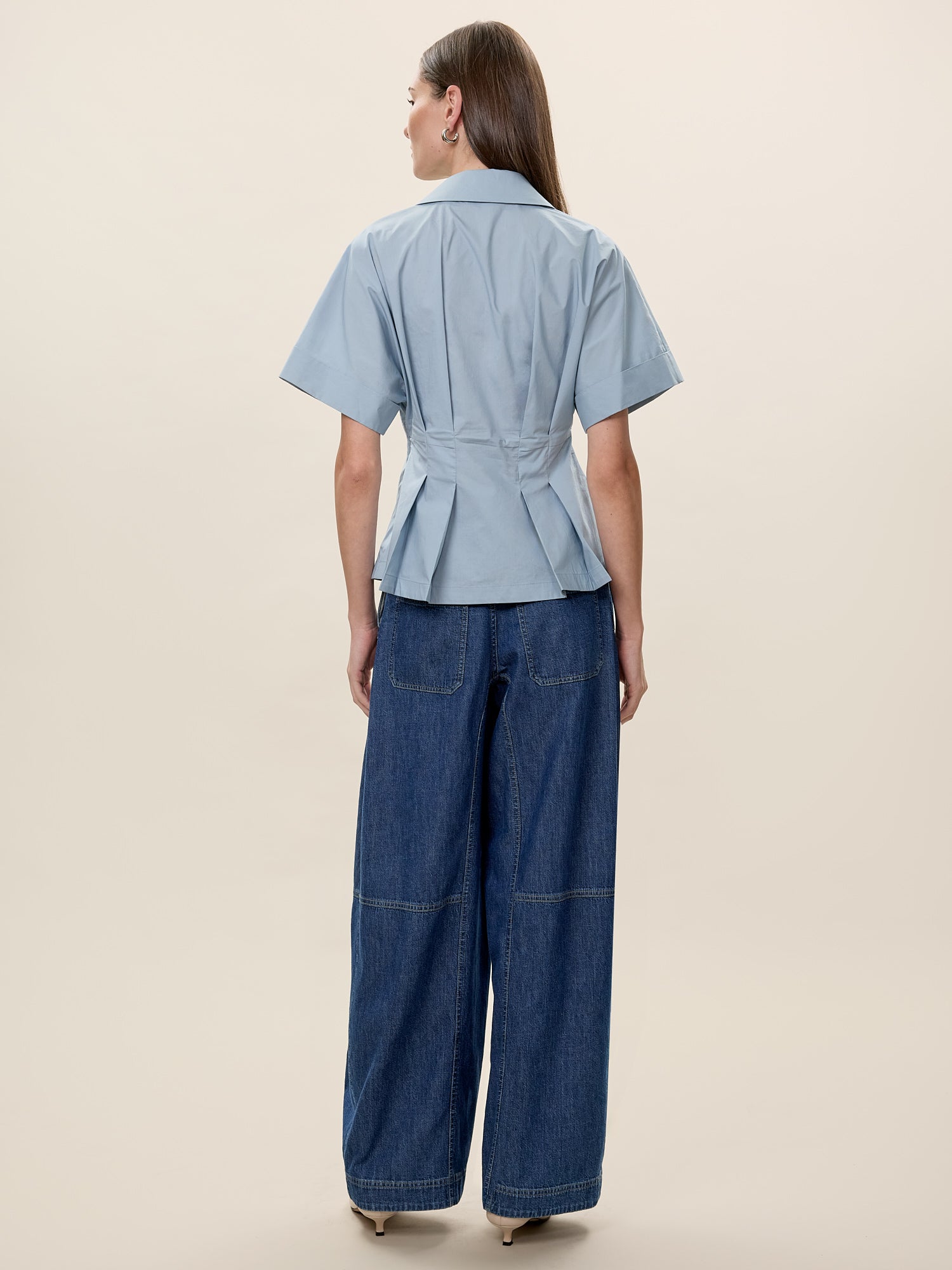 Aisley Poplin Blouse