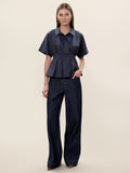 Aisley Poplin Blouse