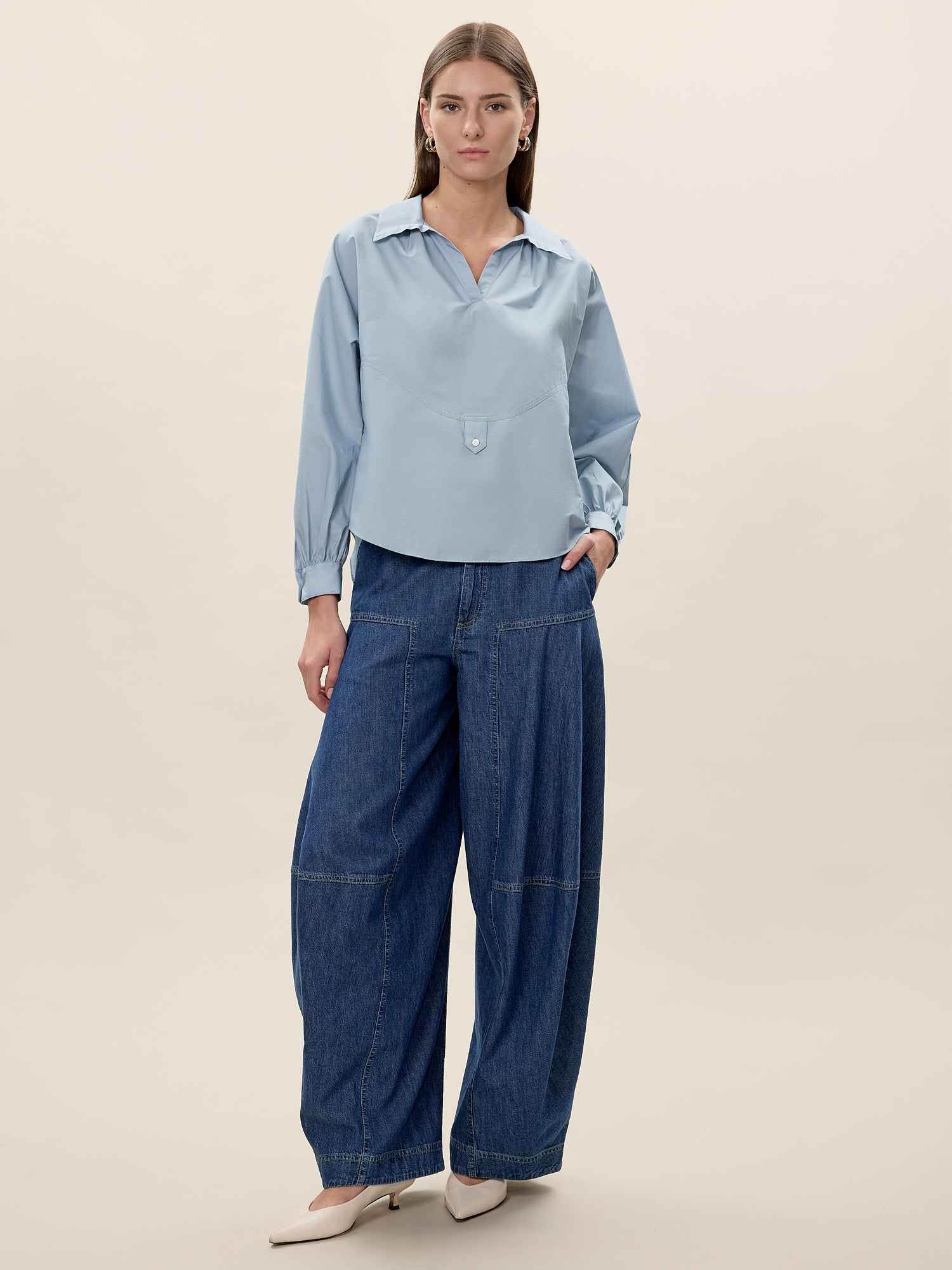 Aisley Poplin Shirt