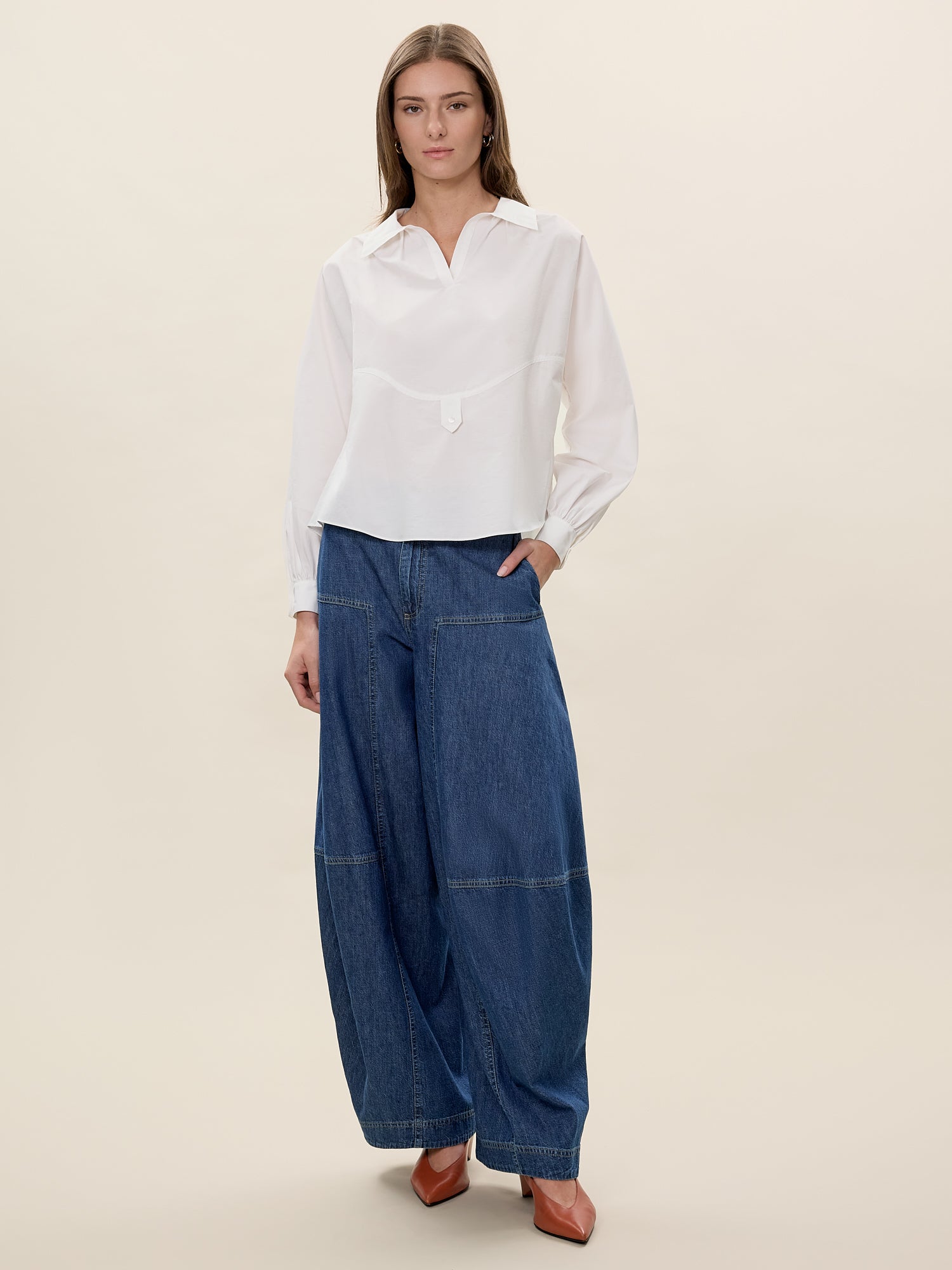 Aisley Poplin Shirt