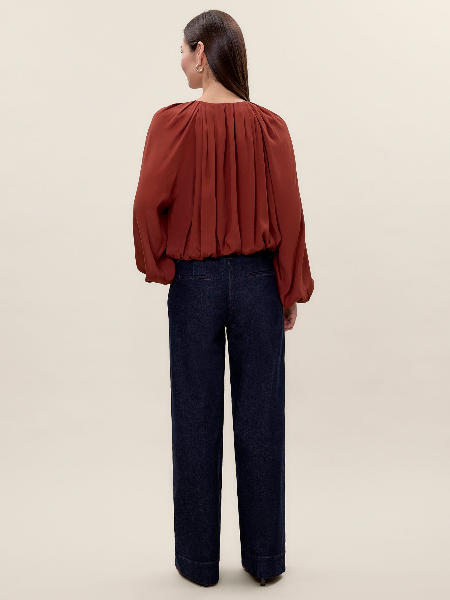  Carmen Denim Pant in Carmen Indigo by Rebecca Taylor