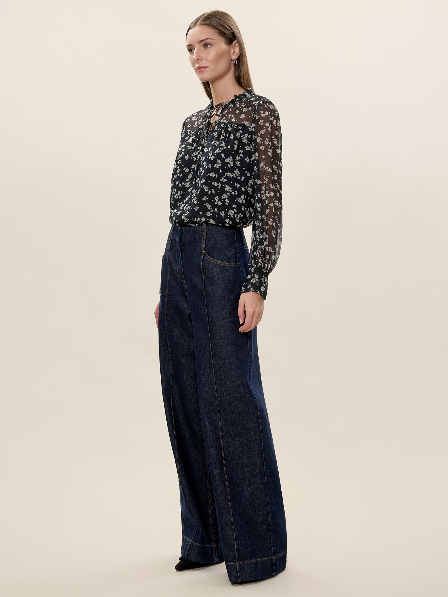 Ditsy Floral Blouse