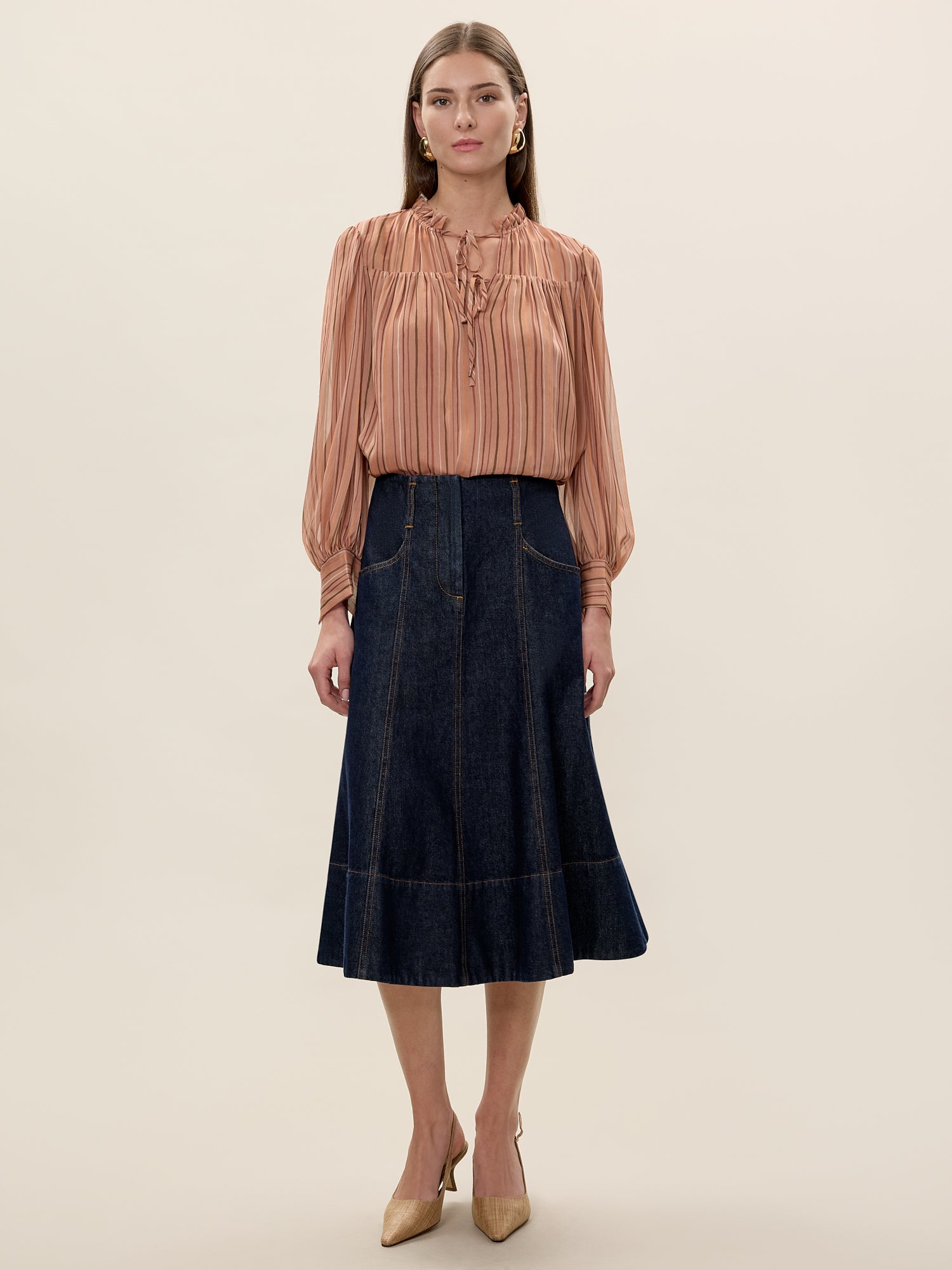 Celeste Stripe Blouse