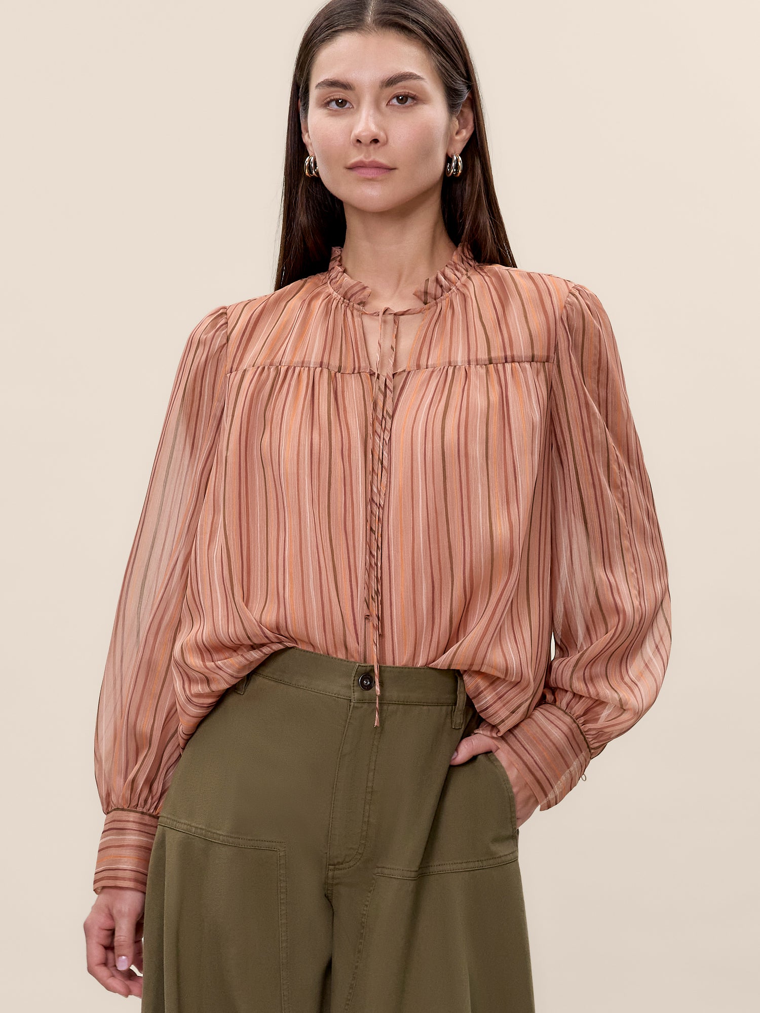 Celeste Stripe Blouse