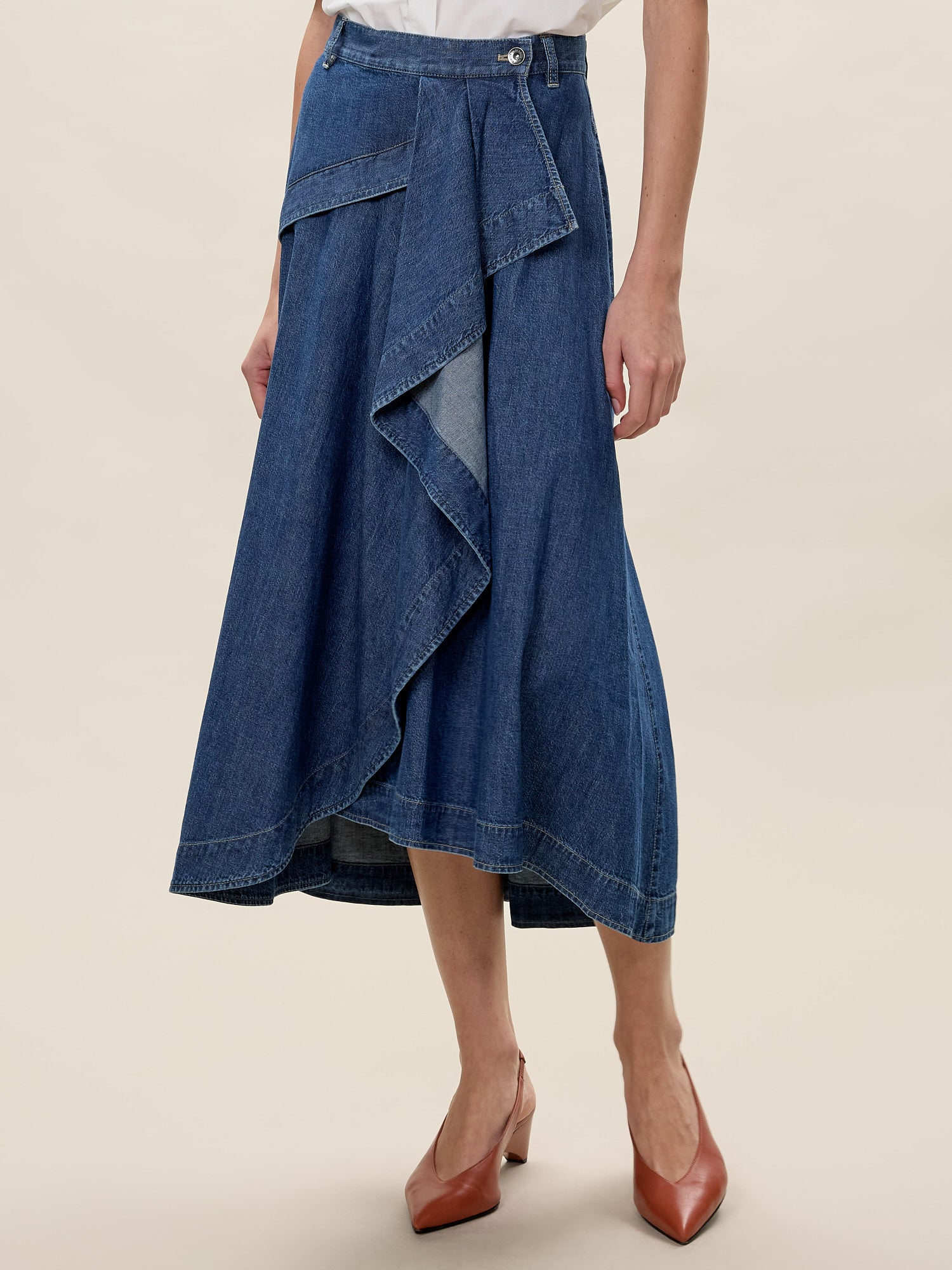 Edith Denim Skirt