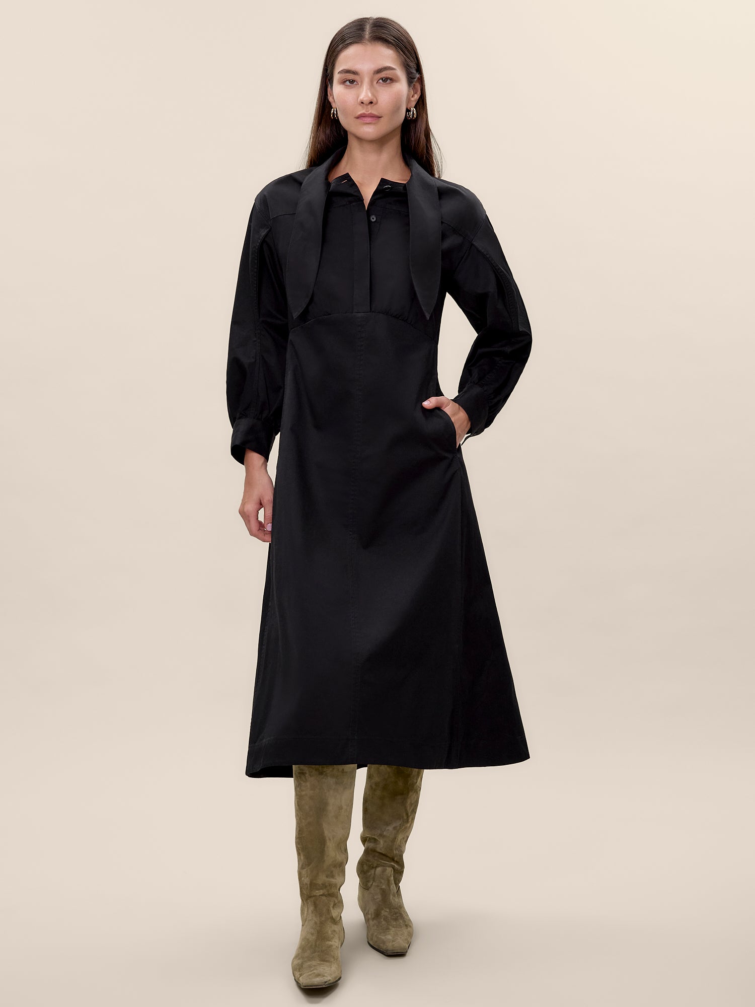 Elspeth Twill Dress