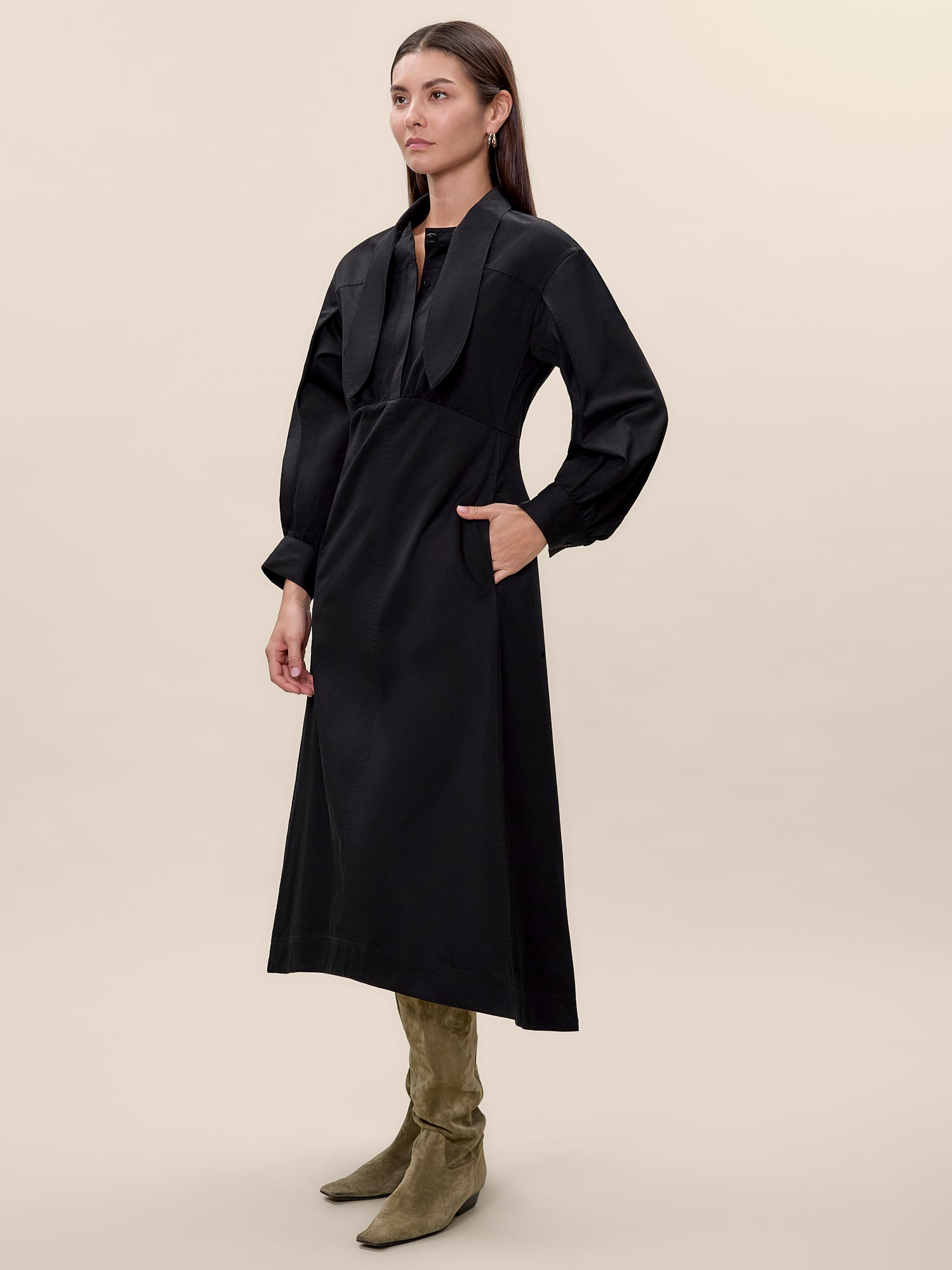 Elspeth Twill Dress