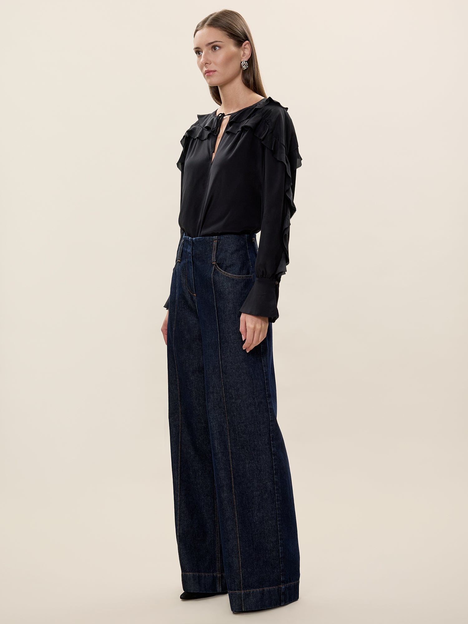 Lillith Ruffle Blouse