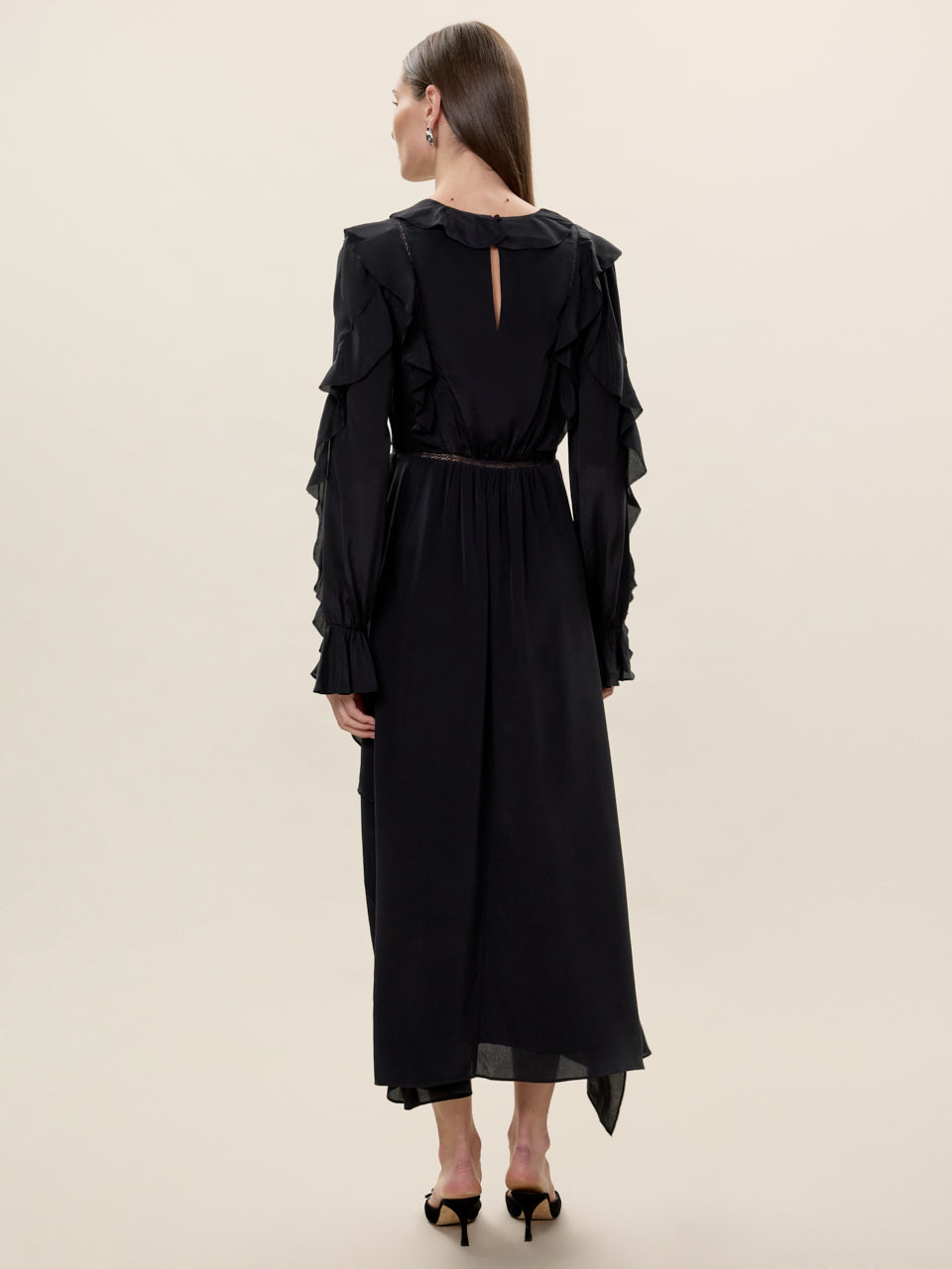  Lillith Dress in Black by Rebecca Taylor