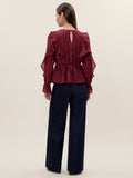 Olivia Ruffle Blouse