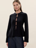 Rhea Knit Peplum Cardi