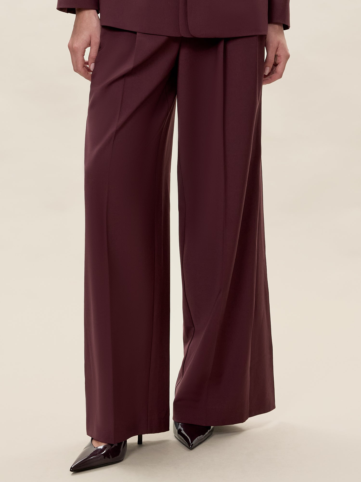  Stevie Pant in Plum by Rebecca Taylor