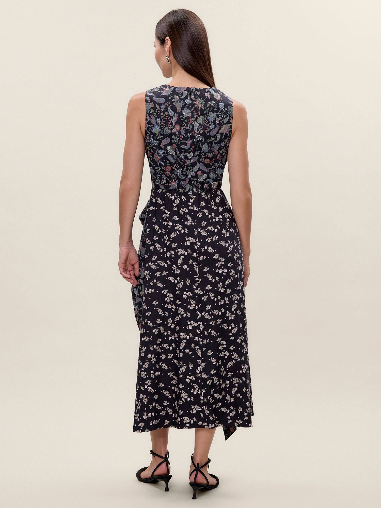 Aurelia Stretch Linen Dress