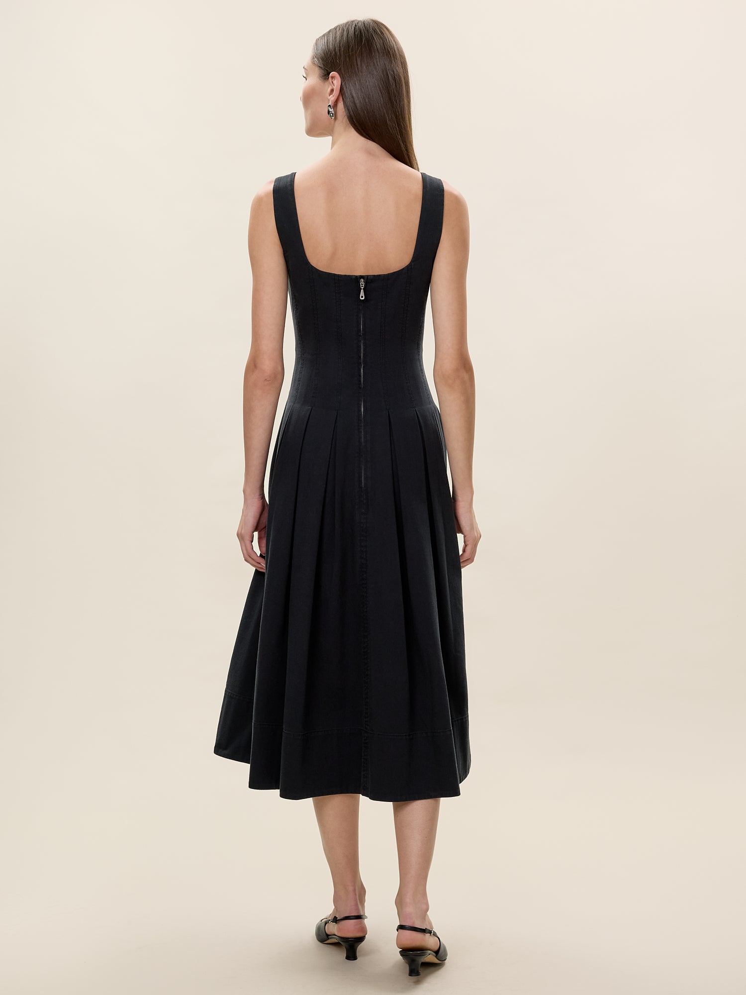 Edith Garment Dyed Dress